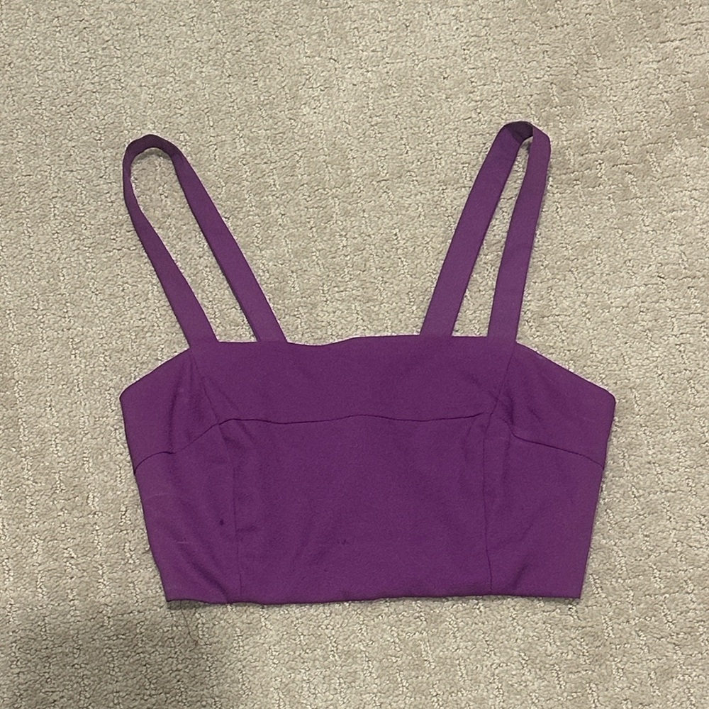 Lulu's Vibrant Magenta Strappy Top